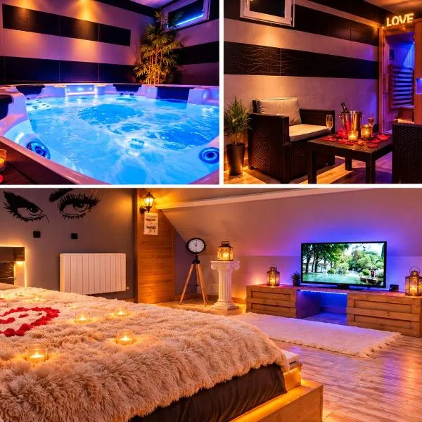 Gîte avec Spa et Sauna Privatif, hotel din Guemps