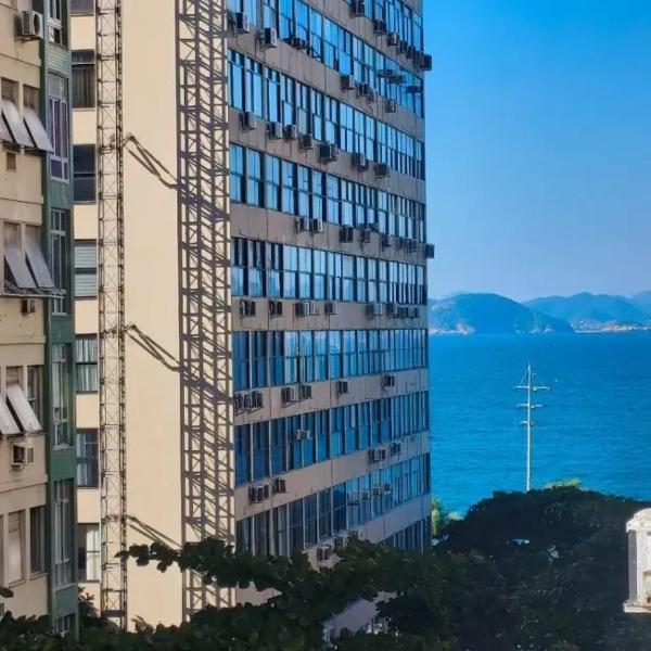 Refúgio em Copacabana na Quadra da Praia