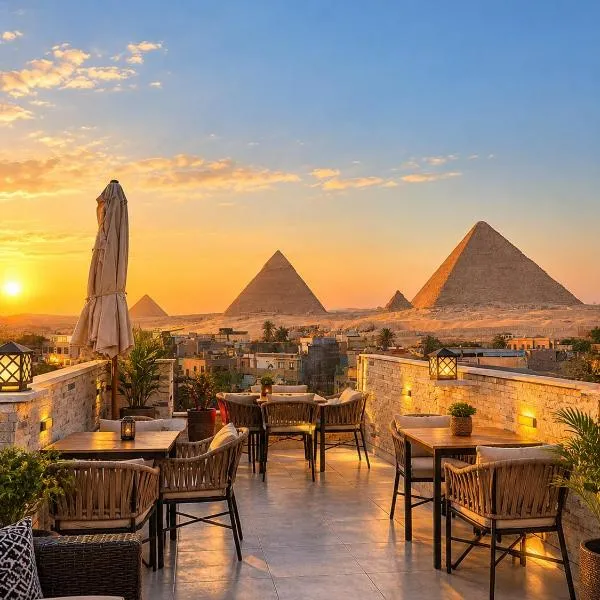 Entrada Pyramids Hotel, hotelli Kairossa