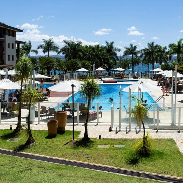 Life resort - Beira lago - localização e conforto
