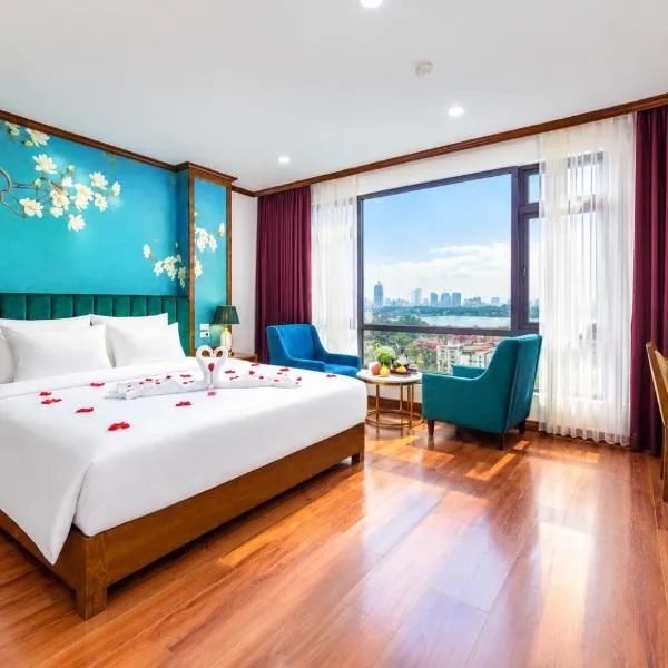 Azen Westlake Hanoi Hotel、ハノイのホテル