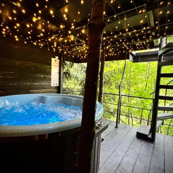 Tree house Predeal THE STARS CABIN 2 Ciubar, Hotel in Predeal