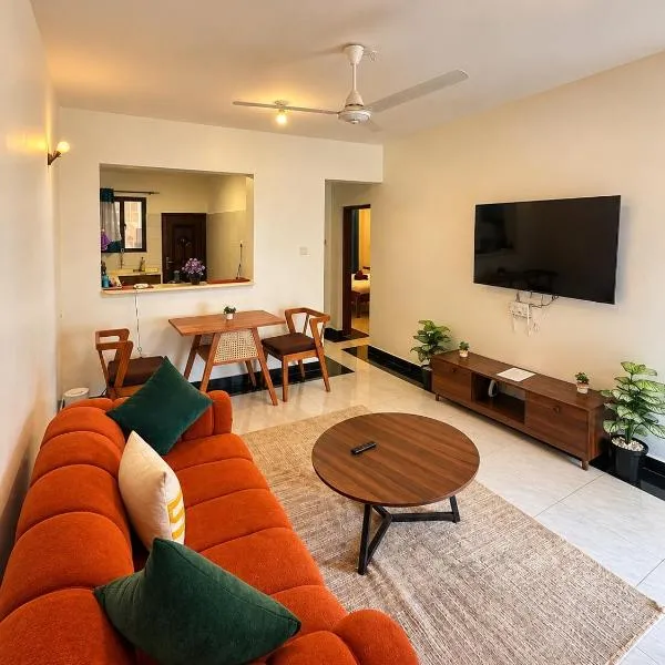 Diani Beach Modern Apartment, hotell i Diani Beach