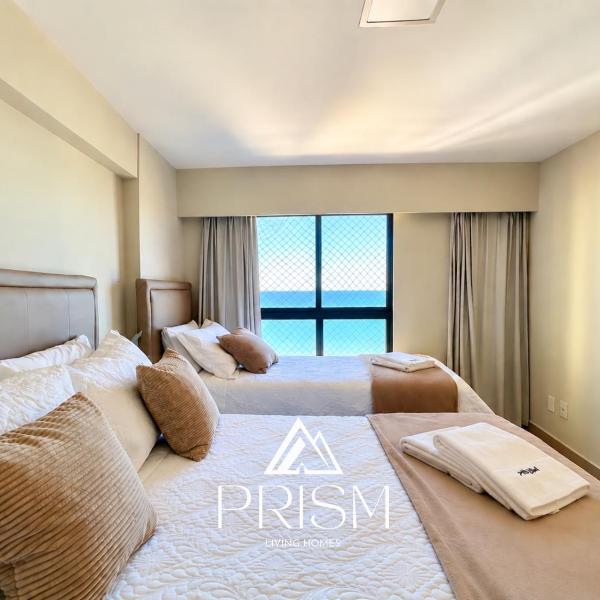 Apto 2Q com Vista Mar para até 6 pessoas em Ponta Negra