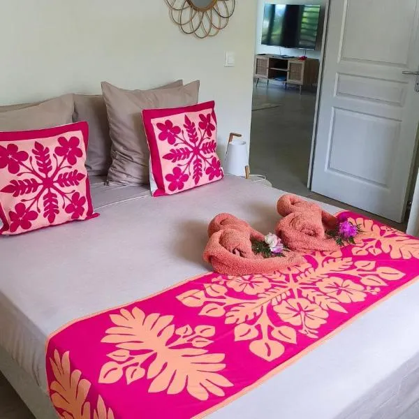 Welcome to Moorea at Fare Taivai, hotel Afareaitu városában