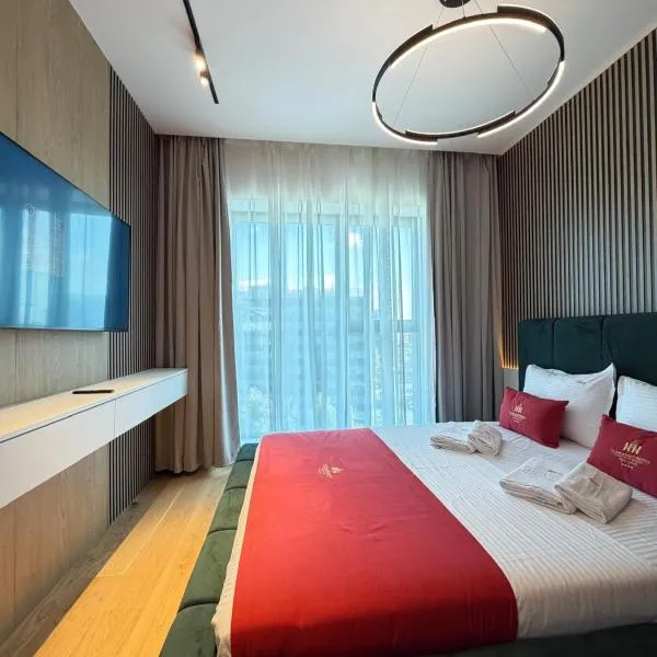 North Bucharest Luxury Apartments by Glam Story - with Parking, hotel i Bukarest