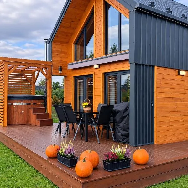 Beskid Barns - Domek z Balią i Widokiem na Babią Górę, hotel v destinaci Jordanów