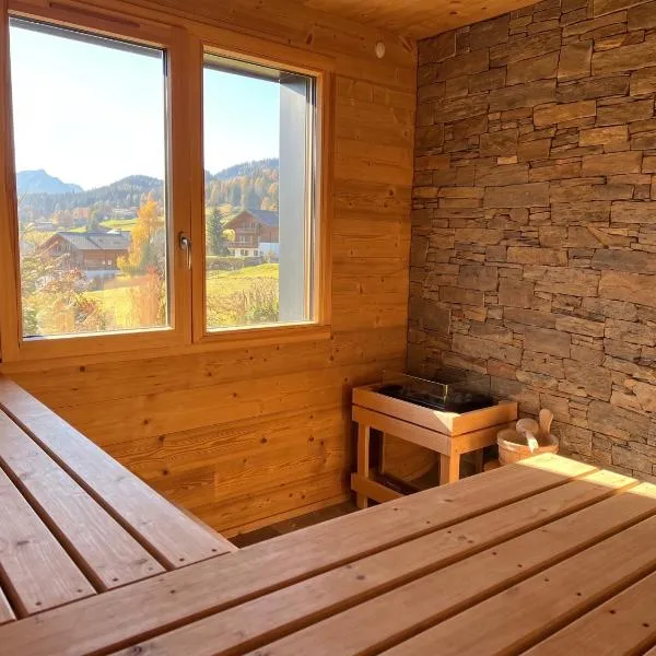 Notre Chalet - Boutique Appartements 4 étoiles & Sauna, hotel a Les Fourgs