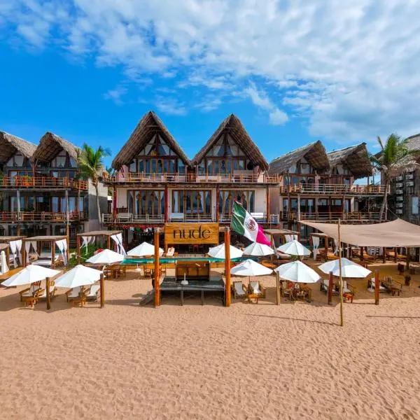 Hotel Nude Zipolite & beach club: Zipolite'de bir otel