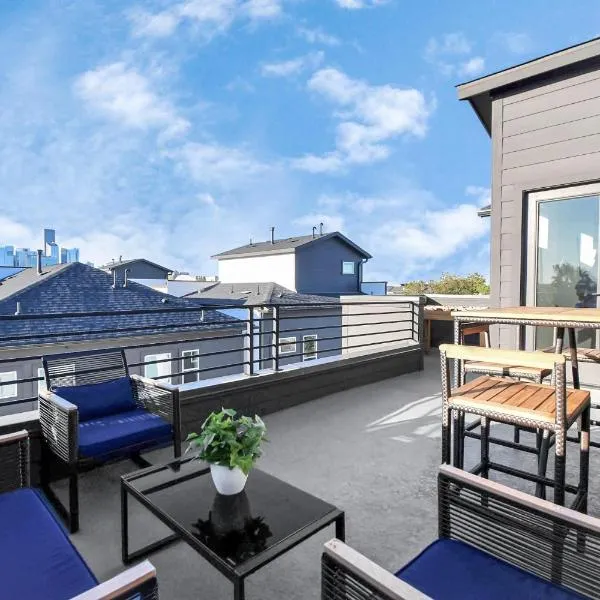 Rooftop Downtown Home - 2 mins from restaurants, parks and leisure centres, Hotel in Houston