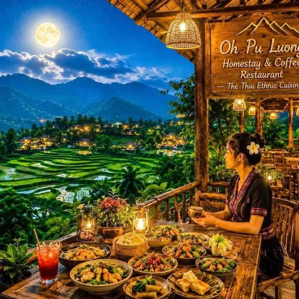 OH Pu Luong Homestay, hotell i Làng Bang