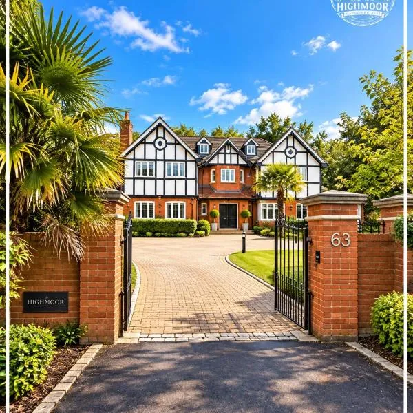 Luxury 6 Bed Mansion with Cinema, Gardens & Gated Estate, hotell i Gerrards Cross
