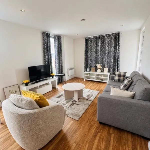 Luxury 2 Bedroom Flat Near MediaCity & City Centre, hotel a Manchester