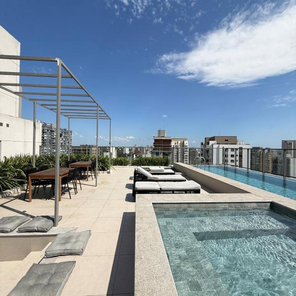 Apto 1 Quarto Brooklin- Vaga, Piscinas, Metrô - Foto 4