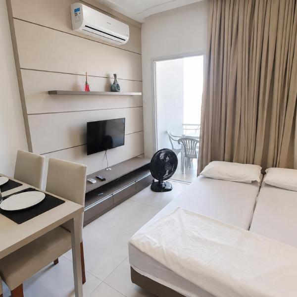 Apartamento Gaivotas - Praia a 20m, conforto e Wi-Fi rápido - Foto 5
