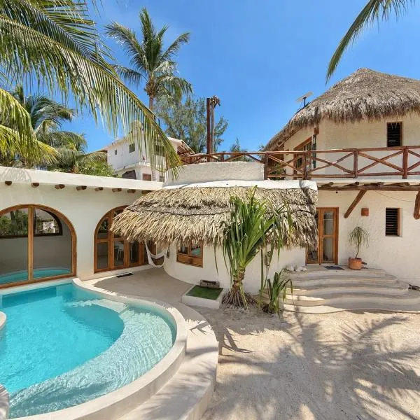 Private house with salt water pool - Casa privada con piscina salada-Casa Cacahuate Holbox, khách sạn ở Đảo Holbox