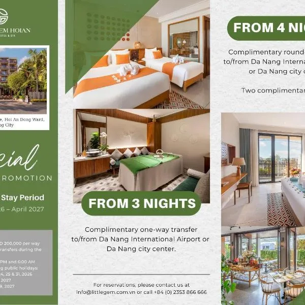 Little Gem Hoi An Boutique Hotel & Spa، فندق في هوي ان