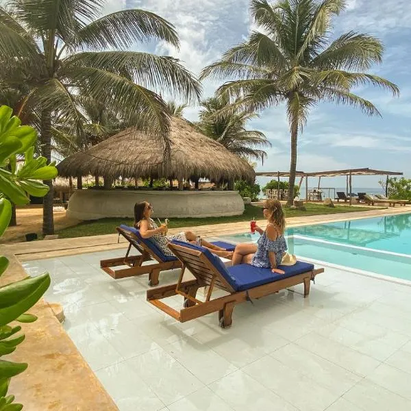 Dolphin Beach Resort - Dolphins, Kitesurfing & Wildlife, hotel v destinácii Kalpitiya