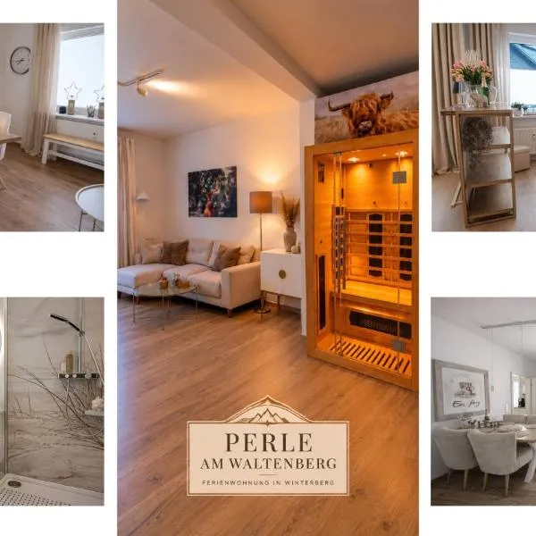 Perle am Waltenberg, 85 qm Ferienwohnung, Sauna, zwei Wohnungen in einer!, hotel v mestu Winterberg