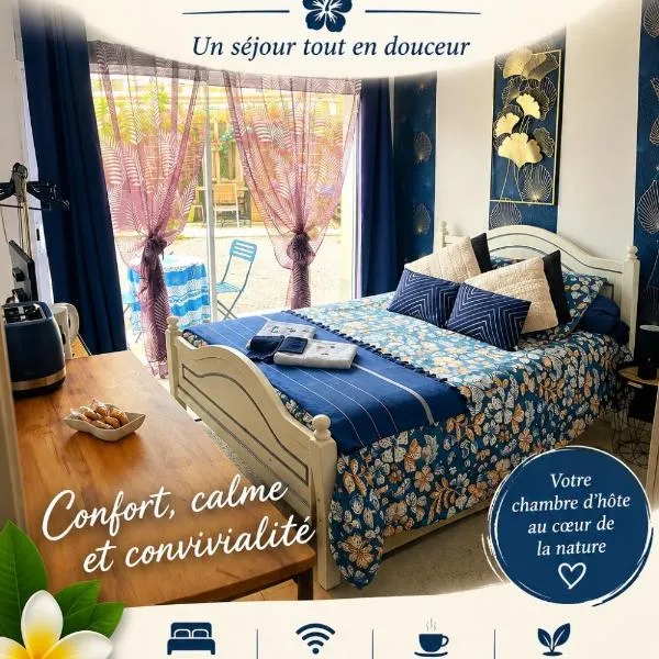 Chambre d hôte à la plage de 15 m2 LE MANAPANY, hotell sihtkohas Camiers