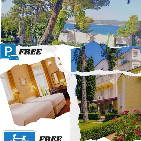 Hotel Vila Ružica- glavna zgrada i depandanse, hotel i Crikvenica