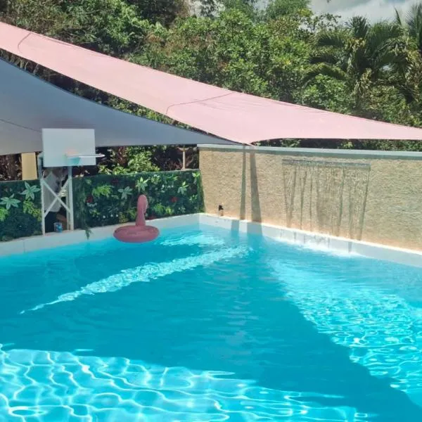 A Touch of Pink - Secret Tropical Retreat with Pool & Mountain Views - Underground River, Fireflies & Waterfalls, hotel i Puerto Princesa City