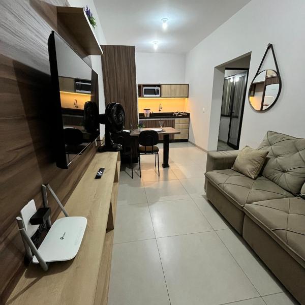Apto Moderno 2 quartos com ar condicionado e garagem