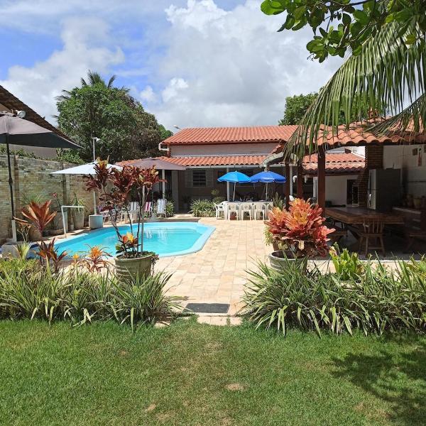Casa em serrambi com piscina e churrasqueira