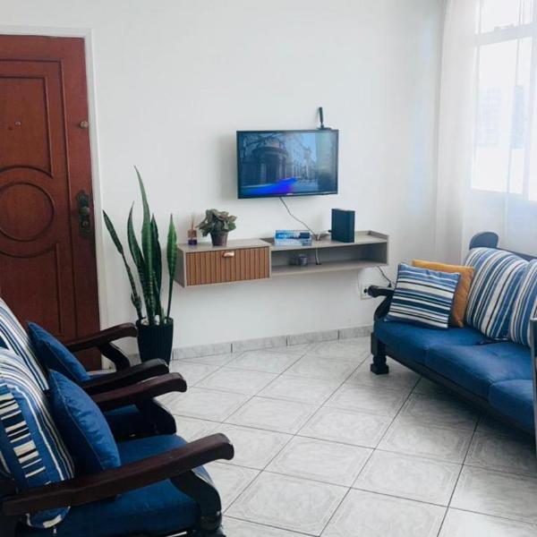 Apartamento Dias de Sol - Com ar condicionado à 100m da praia