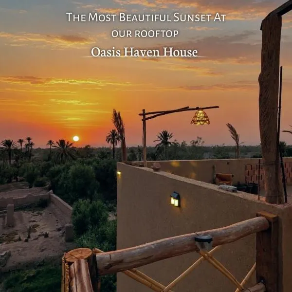 Oasis Haven House & RooFtoP - Heart Of Skoura, hotel v destinaci Skoura