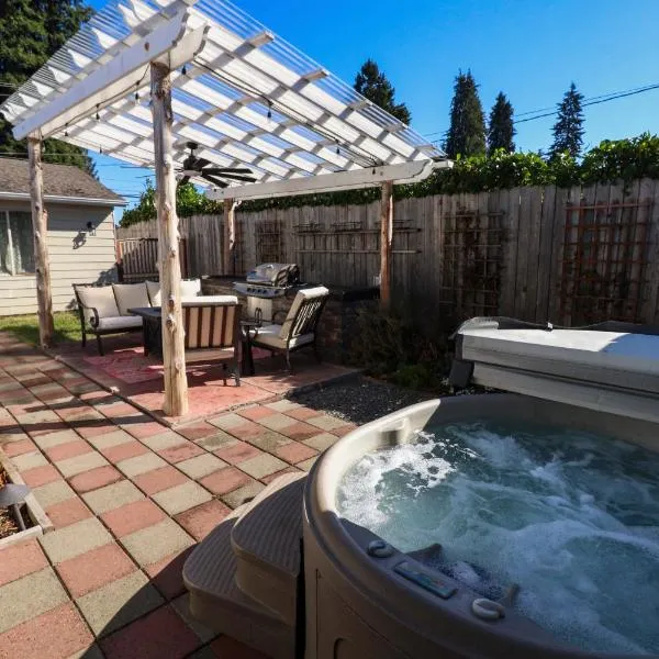 Port Angeles में, होटल Olympic Getaways Cozy Studio and Hot Tub