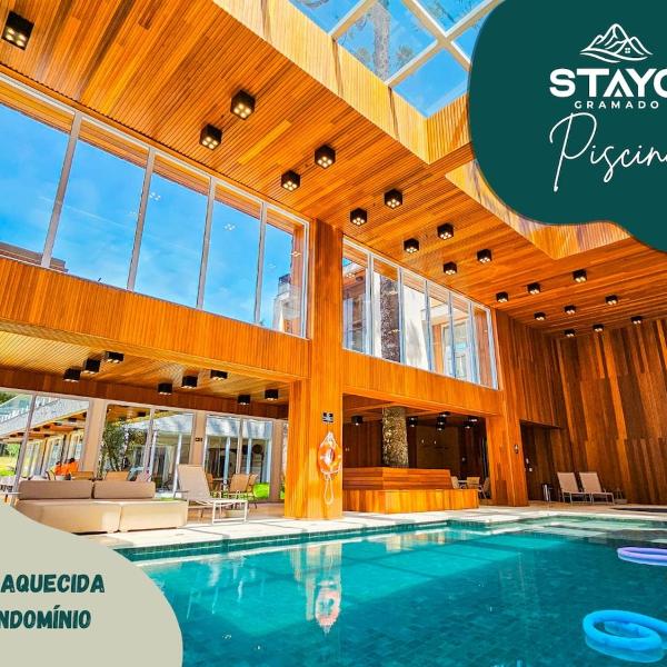 VÊNETO B103 · Apt with Fireplace, Pool and Jacuzzi in Gramado