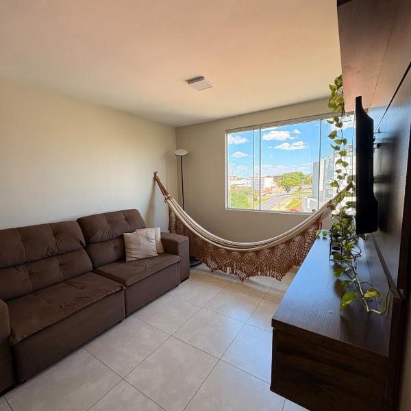 Apartamento de casal, 10 minutes from Flamboyant Mall, prox a praca da biblia, terminal e aeroporto