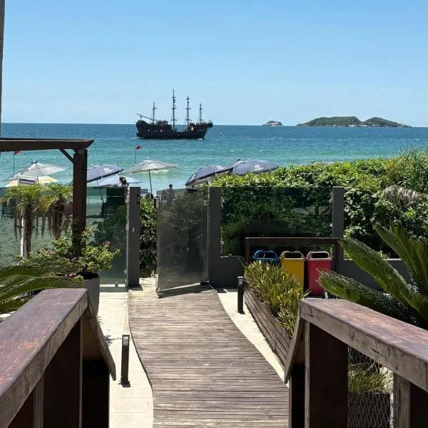 Palm Beach Apart Hotel - Pé na Areia, hótel í Florianópolis