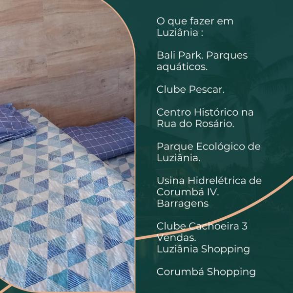 Luziânia hospedagem opção sem piscina , Garagem, cozinha e wi-fi - Foto 2