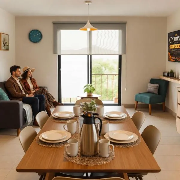 Acogedor Departamento Para Valle de Catrinas، فندق في أتليكسكو