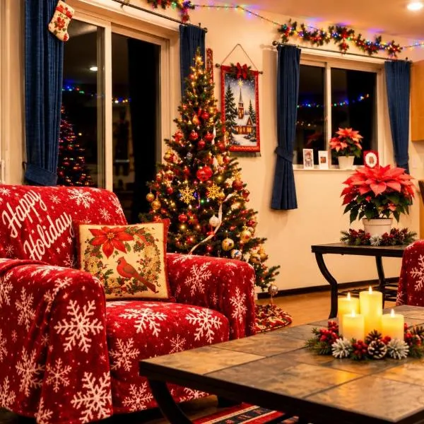 Island Breeze - Experience a Christmas Season Stay, Nov 29 to Dec 29, Hot Tub, BBQ, Beach: Onna şehrinde bir otel