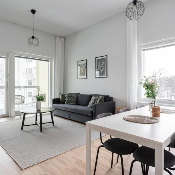 Spacious 2BR at Tammela Stadium - Sauna & Balcony, Hotel in Tampere