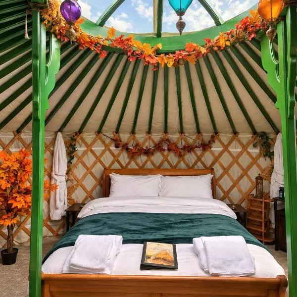 Edwards Farm Glamping Shaftesbury, hotel Shaftesburyben