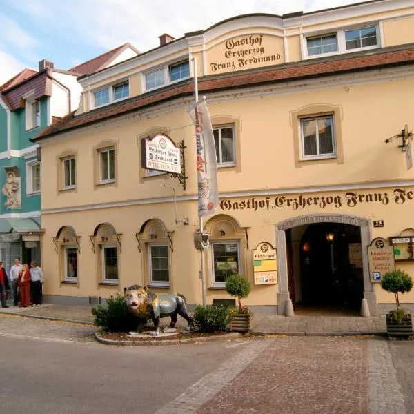 Sankt Florian bei Linz에 위치한 호텔 Gasthof Erzherzog Franz Ferdinand
