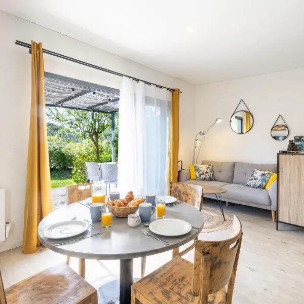 Maison en bois presqu’île de rhuys Morbihan, khách sạn ở Le Tour-du-Parc