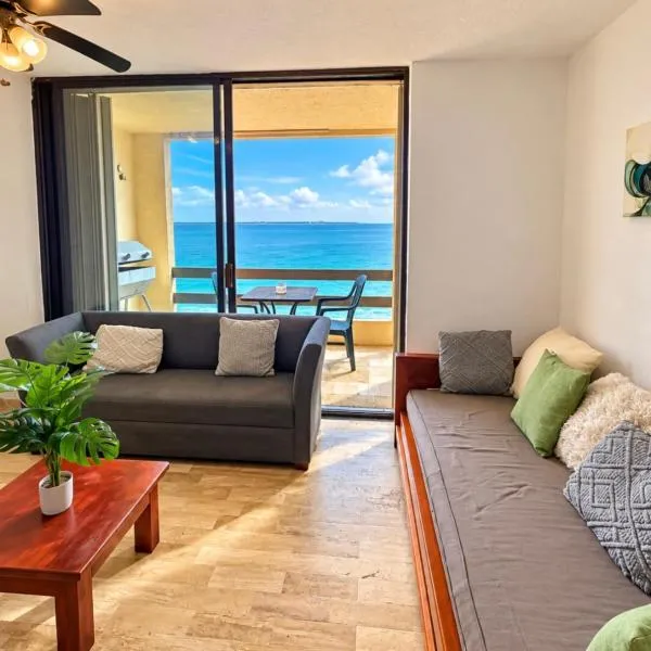 Hermoso lugar frente al mar vista increíble, hotel v mestu Cancún