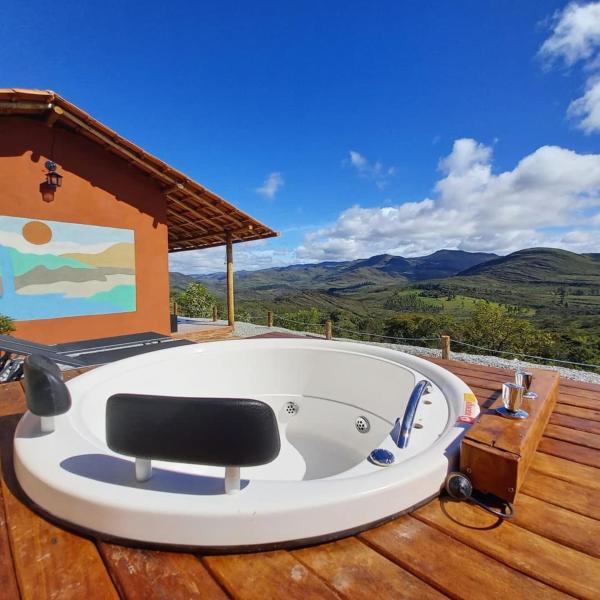 Charmoso chalé com jacuzzi