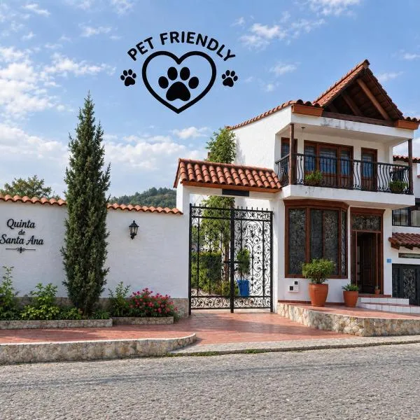 Hotel Quinta de Santa Ana, hotel di Tibasosa