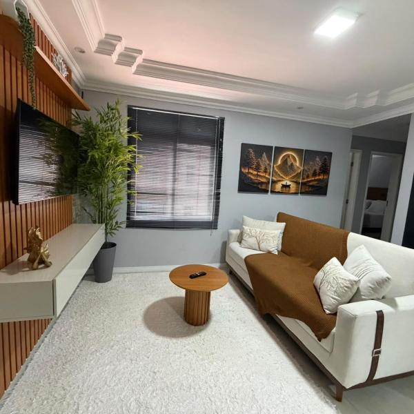 Apartamento aconchegante no centro com garagem