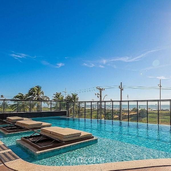 Apto. em Cond. c/ Piscina e Vista Praia DLO0606