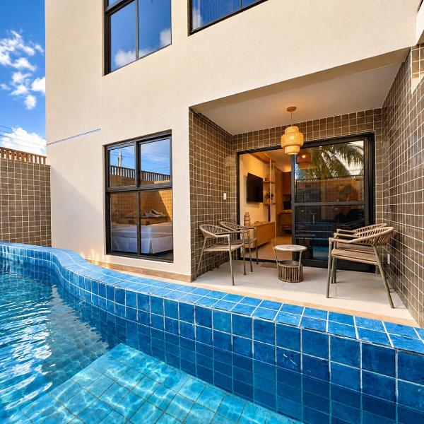 Luxuoso flat de 2 qtos - piscinão dentro do apt e ao lado da vila do Padre Arlindo