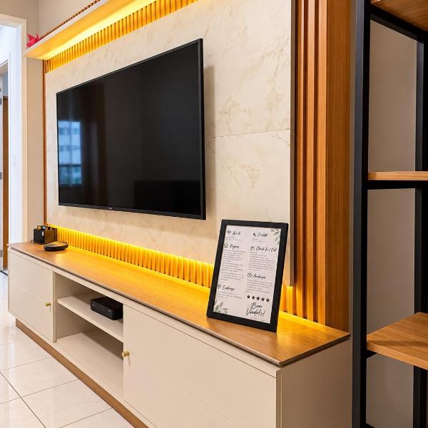 Apartamento 2 Quartos 150m da Praia Guilhermina, Praia Grande - Foto 5
