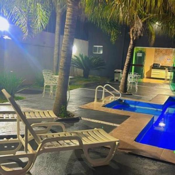 Acasasparadisiaca, Casa com Piscina Quente Hidromasagem, Roupa de cama Incluso e Aceitamos Pet - Foto 4
