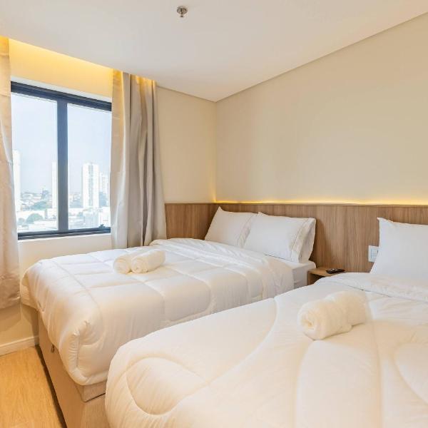 Flat em Hotel com 2 quartos prox ao Aeroporto GRU